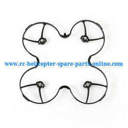 Shcong H107P Hubsan X4 Plus RC Quadcopter accessories list spare parts protection frame set (Black)