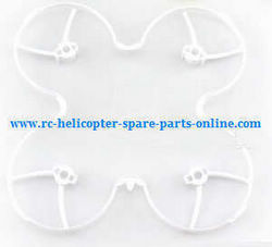 Shcong H107P Hubsan X4 Plus RC Quadcopter accessories list spare parts protection frame set (White)