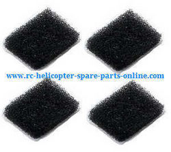 Shcong H107P Hubsan X4 Plus RC Quadcopter accessories list spare parts Anti-vibration sponge pads 4pcs