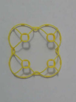 Shcong Hubsan H111 H111C H111D RC Quadcopter accessories list spare parts protection frame set (Yellow)