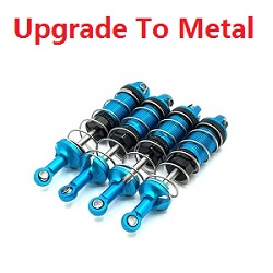 MJX Hyper Go 16207 16208 16209 16210 upgrade to metal shock absorber (Blue)