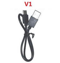 MJX Hyper Go H16 V1 V2 V3 H16H H16E H16P H16HV2 H16EV2 H16PV2 USB charger wire (Old version V1) - Click Image to Close