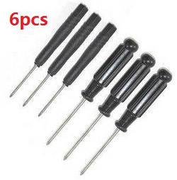 MJX Hyper Go 16207 16208 16209 16210 cross screwdriver (3*Small + 3*Big 6PCS) - Click Image to Close