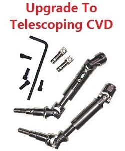 MJX Hyper Go H16 V1 V2 V3 H16H H16E H16P H16HV2 H16EV2 H16PV2 upgrade to telescoping CVD - Click Image to Close