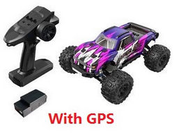 MJX H16HV2 RC car with GPS and 1 battery RTR Red