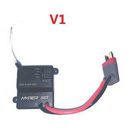 MJX Hyper Go H16 V1 V2 V3 H16H H16E H16P H16HV2 H16EV2 H16PV2 PCB receiver board (V1) - Click Image to Close