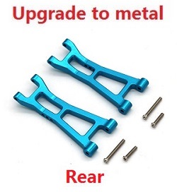 MJX Hyper Go H16 V1 V2 V3 H16H H16E H16P H16HV2 H16EV2 H16PV2 rear lower swing arm upgrade to metal (Blue)