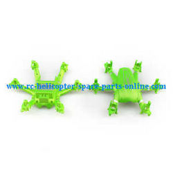 Shcong JJRC H20C H20W quadcopter accessories list spare parts upper and lower cover (Green)