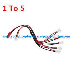 Shcong JJRC H22 quadcopter accessories list spare parts 1 To 5 wire plug