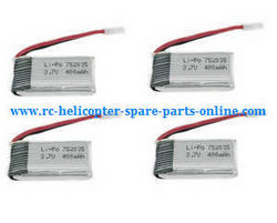 Shcong JJRC H33 RC quadcopter accessories list spare parts battery 3.7V 400mAh 4pcs