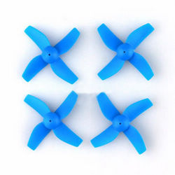 Shcong JJRC H36F RC quadcopter drone accessories list spare parts main blades propellers (Blue)