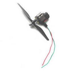 Shcong JJRC H40WH RC quadcopter accessories list spare parts main motor + motor deck + main blade (Red-Blue wire)