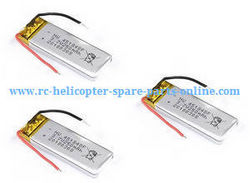 Shcong JJRC H49WH H49 RC quadcopter accessories list spare parts 3.7V 250mAh battery 3pcs