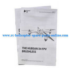 Shcong Hubsan H501M RC Quadcopter accessories list spare parts English manual book
