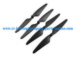 Shcong Hubsan H501C RC Quadcopter accessories list spare parts main blades (Black)