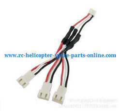 Shcong Hubsan H501 H501S H501S-S RC Quadcopter accessories list spare parts 7.4V 1 to 3 charger wire