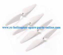 Shcong Hubsan H502T H502C RC Quadcopter accessories list spare parts main blades (White)