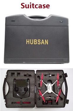 Shcong Hubsan H502S H502E RC Quadcopter accessories list spare parts suitcase