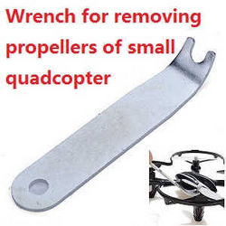 Shcong JJRC H67 RC quadcopter drone accessories list spare parts wrench for removing the blades