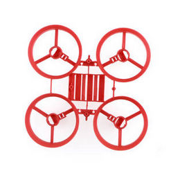 Shcong JJRC H67 RC quadcopter drone accessories list spare parts main frame (Red)
