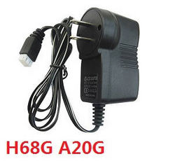 Shcong JJRC A20 A20W A20G RC quadcopter drone accessories list spare parts charger directly connect to the battery 7.4V (H68G A20G)