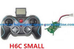 Shcong JJRC H6C H6D H6 quadcopter accessories list spare parts transmitter + PCB board (Small)