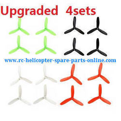 Shcong JJRC H7 quadcopter accessories list spare parts main blades (Upgraded) 4sets