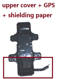 Shcong JJRC H73 RC Quadcopter accessories list spare parts upper cover + shielding paper + GPS (Assembled)