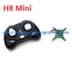 Shcong JJRC H8 Mini H8C Mini quadcopter accessories list spare parts PCB board + Transmitter (H8 Mini)