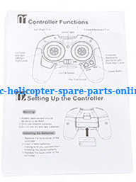 Shcong JJRC H8 Mini H8C Mini quadcopter accessories list spare parts English manual book