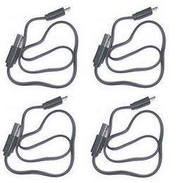 Shcong JJRC H86 RC quadcopter drone accessories list spare parts USB charger wire 4pcs - Click Image to Close