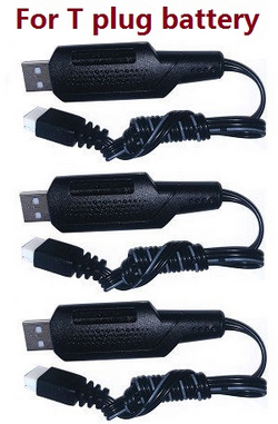 Haiboxing HBX 2105A T10 T10PRO USB Charger (balance charger for T plug battery) 18859E-E001 3pcs