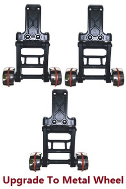 Haiboxing HBX 2105A T10 T10PRO Wheelie Bar Complete(Metal Wheels) M22055 3pcs