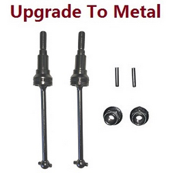 Haiboxing HBX 2105A T10 T10PRO upgarde to metal Front Metal Universal Shafts+Pins+Lock Nut M4 M16105