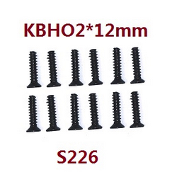 Haiboxing HBX 2105A T10 T10PRO Countersunk Self Tapping Screws (12P) KBHO2.3*12mm S226