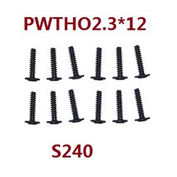 Haiboxing HBX 2105A T10 T10PRO Flange Head Self Tapping Screws(12P) PWTHO2.3*12mm S240