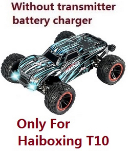 Haiboxing HBX T10 car without transmitter battery charger etc. Blue