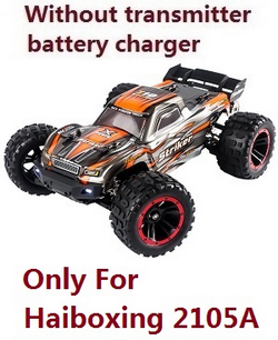 Haiboxing HBX 2105A car without transmitter battery charger etc. Orange