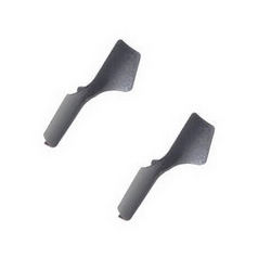 Shcong Hisky HCP100 FBL100 MCPX RC Helicopter accessories list spare parts tail blade (Black) 2pcs