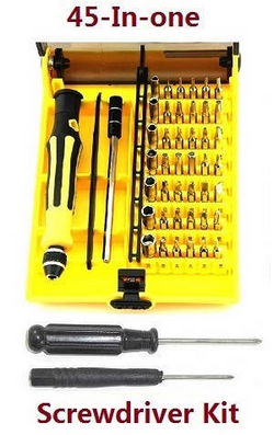 Hubsan H001 Nano Q4 SE Mini parts 45-in-one A set of boutique screwdriver + 2*corss screwdriver set