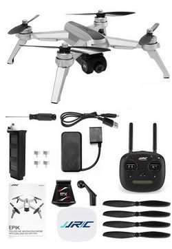 Shcong JJRC X5 Drone With 2K Camera RTF Silver