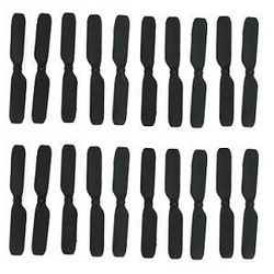 Shcong JJRC M03 E160 Yu Xiang F1 RC Helicopter accessories list spare parts tail blade 20pcs