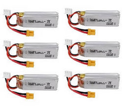 Shcong JJRC M03 E160 Yu Xiang F1 RC Helicopter accessories list spare parts 7.4V 700mAh battery 6pcs