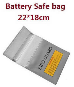 Shcong JJRC M03 E160 Yu Xiang F1 RC Helicopter accessories list spare parts battery safe bag 22*18cm