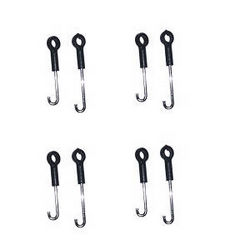 Shcong JJRC M05 E130 Yu Xiang F03 RC Helicopter accessories list spare parts lower servo connect buckle 8pcs