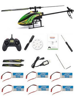 Shcong JJRC M05 4CH RC Helicopter with 6 battery RTF