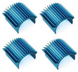 JJRC Q117-A B C D Q132-A B C D SCY-16101 SCY-16102 SCY-16103 SCY-16103A SCY-16201 and pro brushless aluminum motor heat sink blue 4pcs