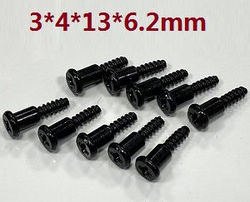 JJRC Q117-A B C D Q132-A B C D SCY-16101 SCY-16102 SCY-16103 SCY-16103A SCY-16201 and pro brushless pan-head step self-taping screws 4*13mm 6109