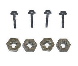 JJRC Q117-A B C D Q132-A B C D SCY-16101 SCY-16102 SCY-16103 SCY-16103A SCY-16201 and pro brushless wheel hex and fixed screws