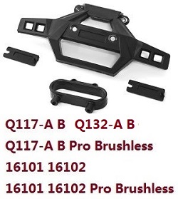 JJRC Q117-A B C D Q132-A B C D SCY-16101 SCY-16102 SCY-16103 SCY-16103A SCY-16201 and pro brushless front bumper brace headlight cover (For Q132-A B Q117-A B 16101 16102 / pro brushless) 6008